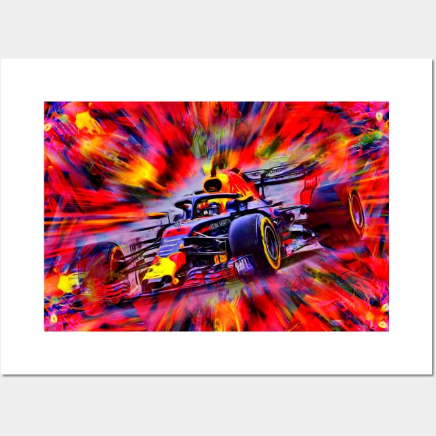 Max Verstappen F1-Superstar Wall Art by DeVerviers